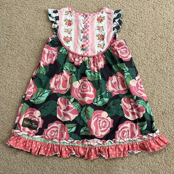 Matilda Jane Girls brilliant Daydream All Bloom Dress Size 6 - Picture 5 of 6